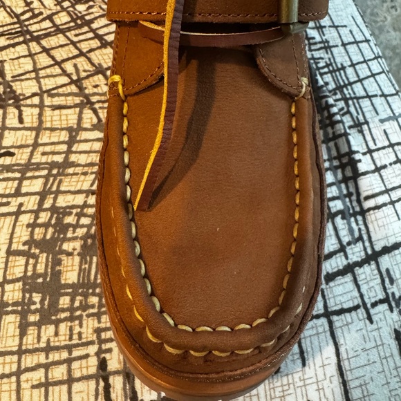 NEW MEN’S POLO RALPH LAUREN NUBUCK-RANGER BOOTS, SIZE 10M (LT. BROWN) 19953 main image 7